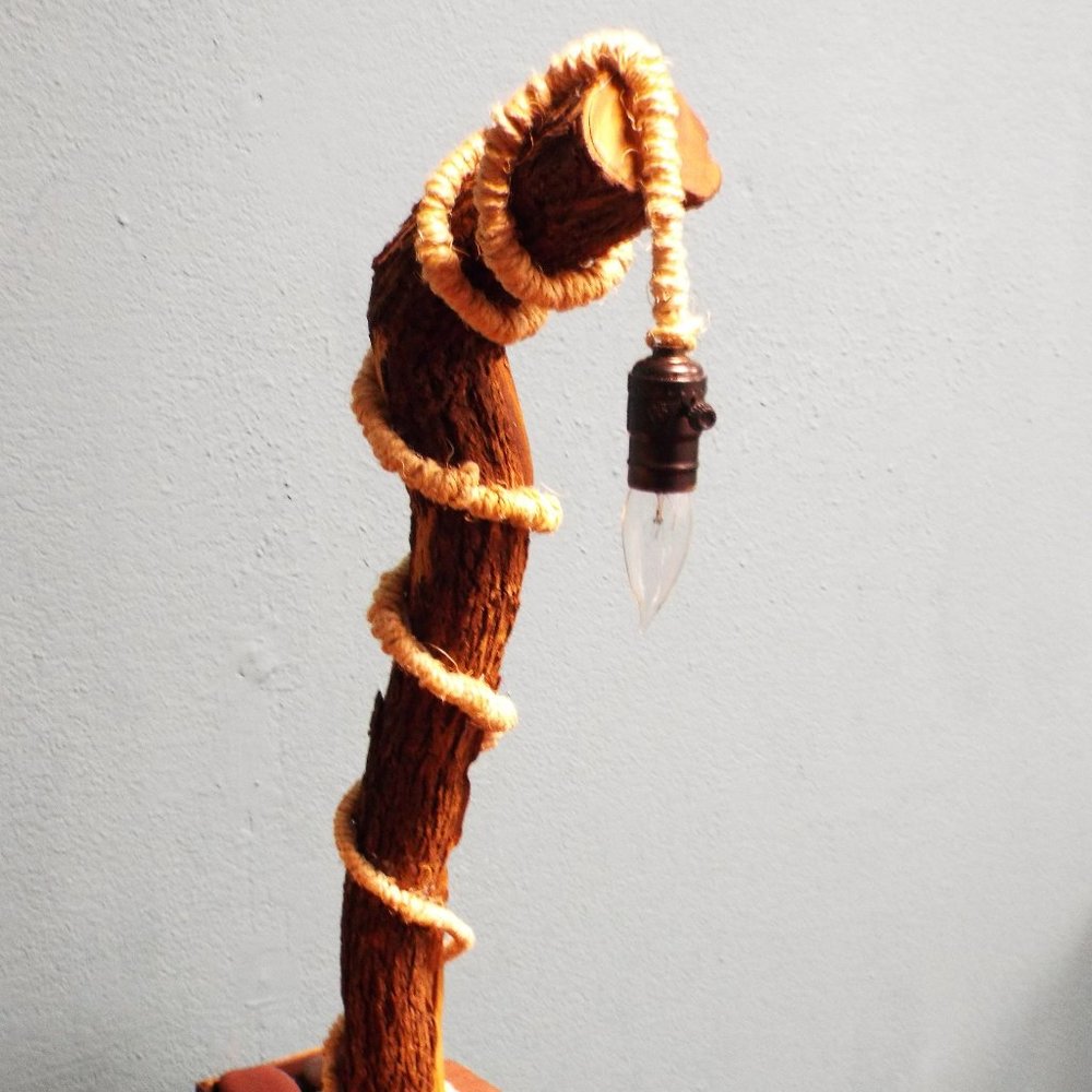 Custom Rustic Lamp
